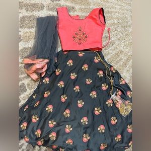 Little Girl Lengha Choli with Duppatta